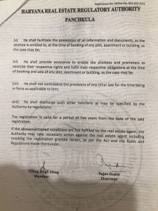 RERA CERTIFICATE-2